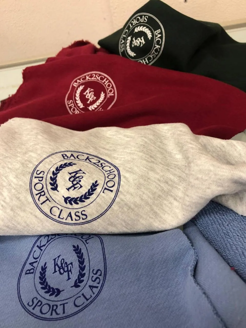 Тираж свитшотов