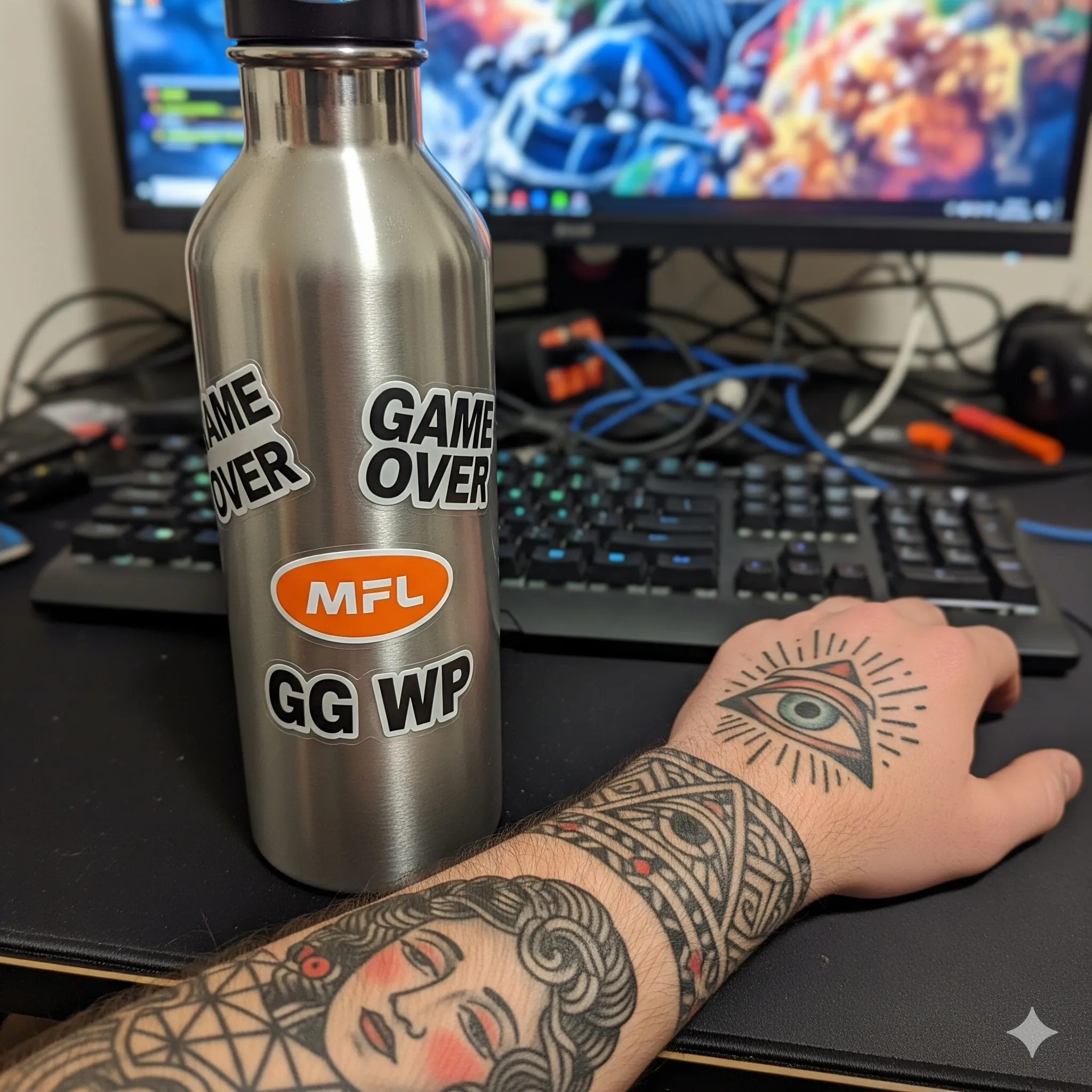 Декор бутылок